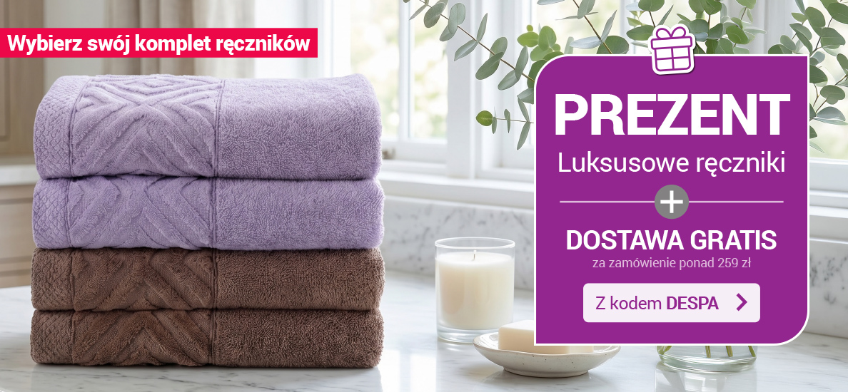 Zestaw ręczników gratis do zamówienia