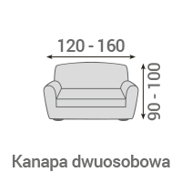 Kanapa dwuosobowa – wymiary pokrowca